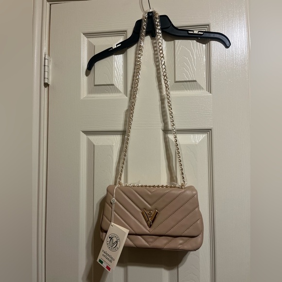 Valentino Orlandi Crossbody Taupe NWT - Picture 3 of 3